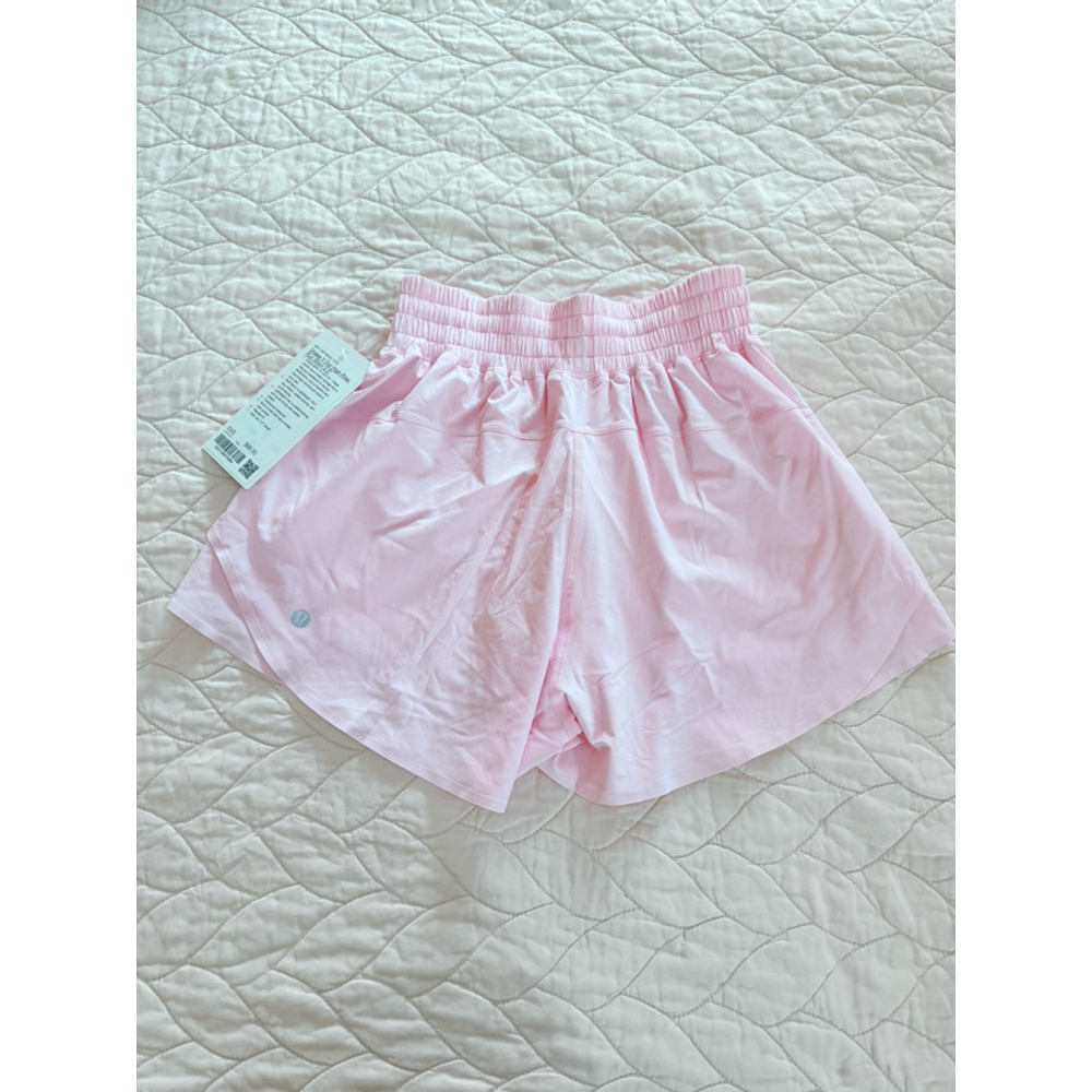 Women's Lululemon Pink Shake It Out High-Rise Run Short 2.5" XS - Picture 2 of 5